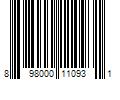 Barcode Image for UPC code 898000110931