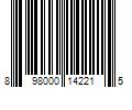 Barcode Image for UPC code 898000142215