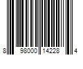 Barcode Image for UPC code 898000142284