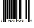 Barcode Image for UPC code 898001606815