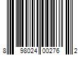 Barcode Image for UPC code 898024002762