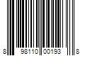 Barcode Image for UPC code 898110001938