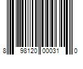 Barcode Image for UPC code 898120000310