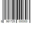 Barcode Image for UPC code 8981725000303