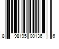 Barcode Image for UPC code 898195001366