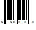 Barcode Image for UPC code 898302001609