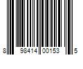 Barcode Image for UPC code 898414001535