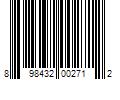 Barcode Image for UPC code 898432002712