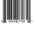 Barcode Image for UPC code 898608070651