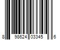 Barcode Image for UPC code 898624033456