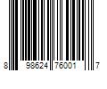 Barcode Image for UPC code 898624760017