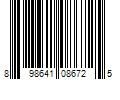 Barcode Image for UPC code 898641086725