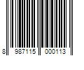 Barcode Image for UPC code 8987115000113