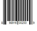 Barcode Image for UPC code 898916002009