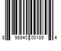 Barcode Image for UPC code 898940001894