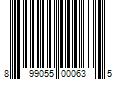 Barcode Image for UPC code 899055000635