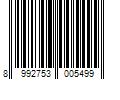 Barcode Image for UPC code 8992753005499