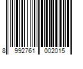 Barcode Image for UPC code 8992761002015