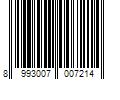 Barcode Image for UPC code 8993007007214