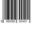 Barcode Image for UPC code 8993058300401