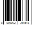 Barcode Image for UPC code 8993082261518