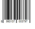 Barcode Image for UPC code 8993137003797