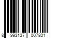 Barcode Image for UPC code 8993137007801