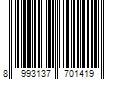 Barcode Image for UPC code 8993137701419