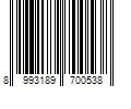 Barcode Image for UPC code 8993189700538