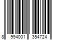 Barcode Image for UPC code 8994001354724