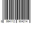 Barcode Image for UPC code 8994112904214