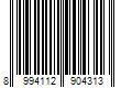 Barcode Image for UPC code 8994112904313