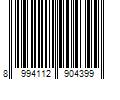 Barcode Image for UPC code 8994112904399