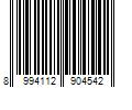 Barcode Image for UPC code 8994112904542