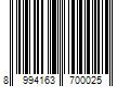 Barcode Image for UPC code 8994163700025