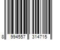 Barcode Image for UPC code 8994557314715