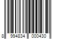 Barcode Image for UPC code 8994834000430