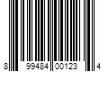 Barcode Image for UPC code 899484001234