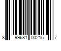 Barcode Image for UPC code 899681002157