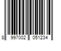 Barcode Image for UPC code 8997002051234