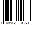 Barcode Image for UPC code 8997002052224