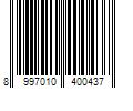 Barcode Image for UPC code 8997010400437