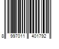 Barcode Image for UPC code 8997011401792