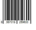 Barcode Image for UPC code 8997018259600