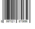 Barcode Image for UPC code 8997021870656