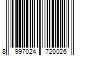 Barcode Image for UPC code 8997024720026