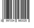 Barcode Image for UPC code 8997034560025