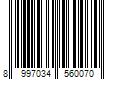 Barcode Image for UPC code 8997034560070