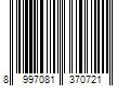 Barcode Image for UPC code 8997081370721