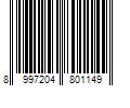 Barcode Image for UPC code 8997204801149